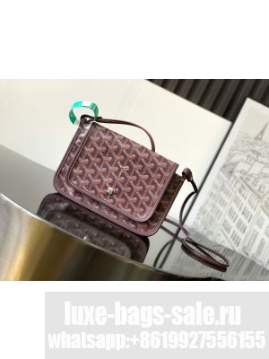 Goyard Plumet Pocket Wallet Burgundy