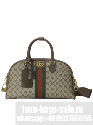 Gucci Savoy Medium Bowling Bag 723309 Dark Coffee