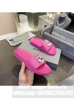 Balenciaga Unisex Pool Slide Sandal 2021 Collection 028