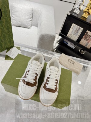 Gucci MAC80 Unisex Sneakers in Leather and Fabric 2023 010