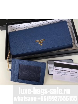 Prada Leather Flap Wallet 1MH132 04