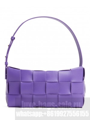 Bottega Veneta Brick Cassette 709360 Purple