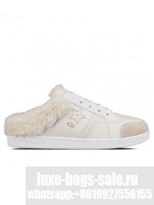Christian Dior Women's Star Sneaker Cream
