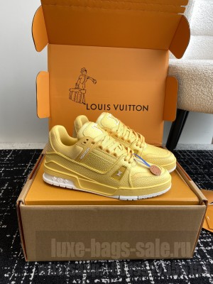 Louis Vuitton Unisex LV Trainer Sneaker Yellow