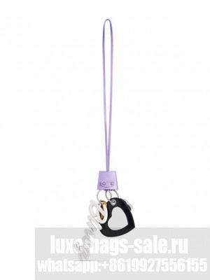 Balenciaga Le City Charm Heart Purple