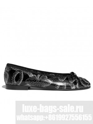 Chanel Women's Ballet Flats G02819 Black