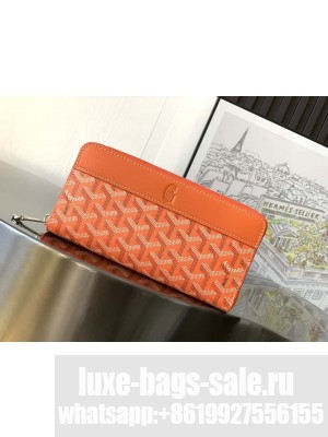Goyard Matignon GM Wallet Orange