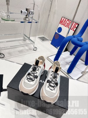 Chanel G39488 Suede Calfskin, Mesh & Fabric Sneakers 011