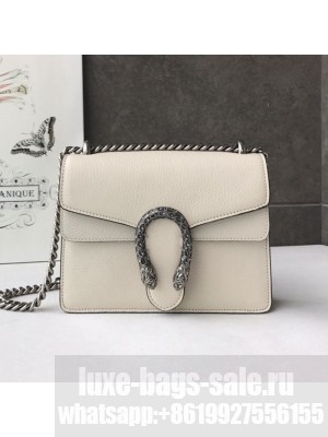 Gucci Dionysus Mini Leather Bag 421970 White 01 Collection