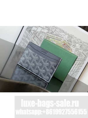 Goyard Saint-Sulpice Card Wallet Gray