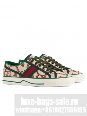 Gucci Unisex 100 Tennis 1977 Sneaker 677648 Apricot