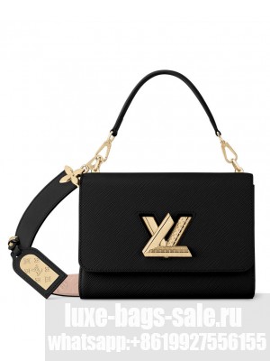 Louis Vuitton Twist MM M25360 Black