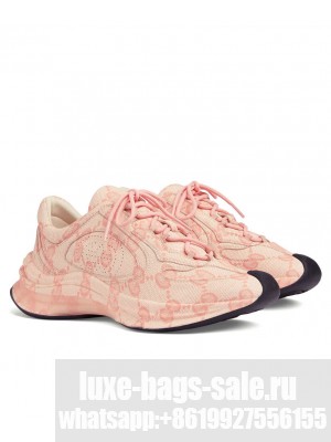 Gucci Women's Run Trainer 725612 Pink
