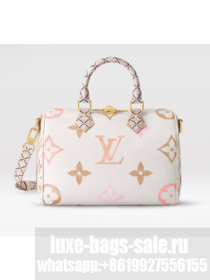 Louis Vuitton Speedy Bandouliere 25 M23073 Beige