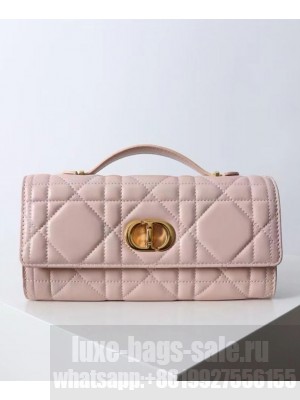 Christian Dior Miss Caro Top Handle clutch Pink