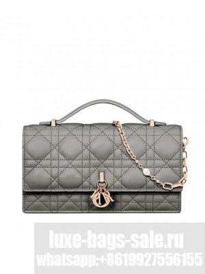 Christian Dior My Dior Top Handle bag Gray