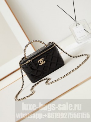 CHANEL MINI CLUTCH WITH CHAIN AP3804 BLACK