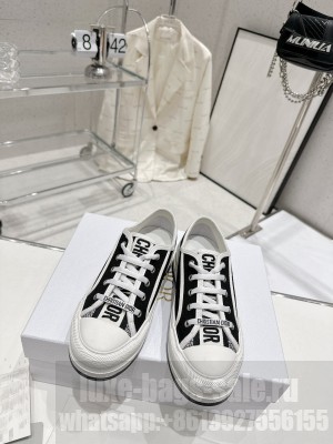 Dior Walk'n'Dior Low-top Platform Sneakers Black