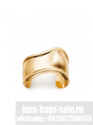 Tiffany Small Bone Cuff Golden