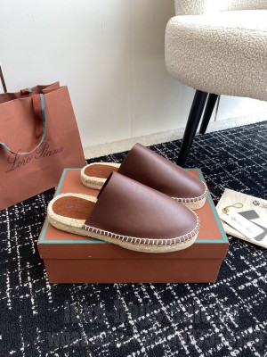 Loro Piana Slip-on shoes for Men Brown