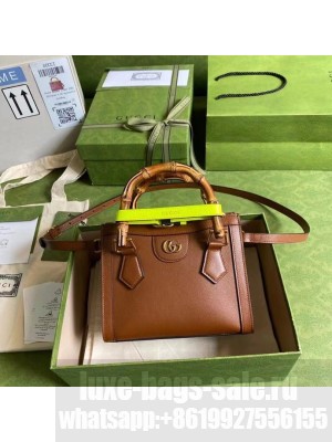 Gucci Diana mini tote bag 655661 brown