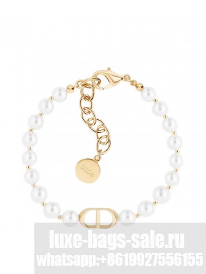 Christian Dior Women's 30 Montaigne Bracelet White
