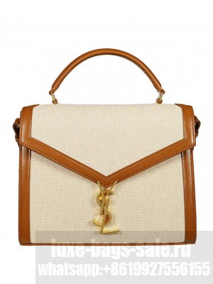 Saint Laurent Cassandra Shoulder Bag 578000 Coffee