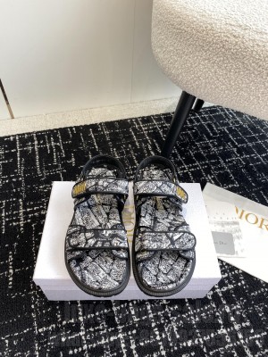Dior Dioract Slide Sandals 05