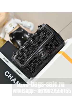 Chanel small flap bag AS4962 black