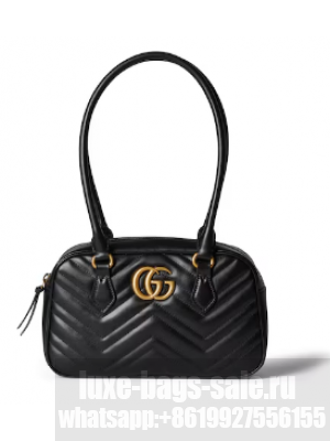 Gucci GG MARMONT SMALL TOP HANDLE BAG 795199 black