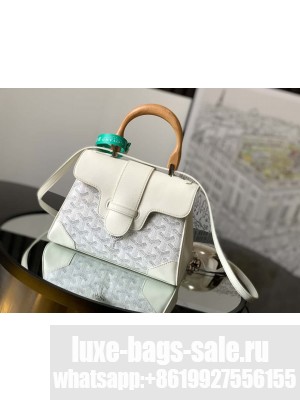 Goyard Saïgon Souple Mini Bag White