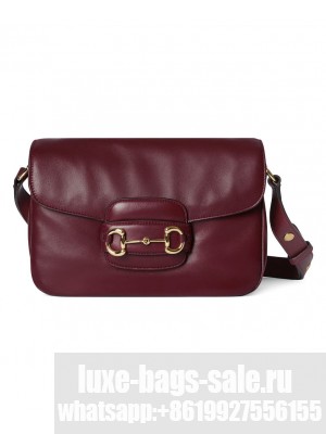 Gucci Horsebit 1955 Aura Small Shoulder Bag 847063 Mauve
