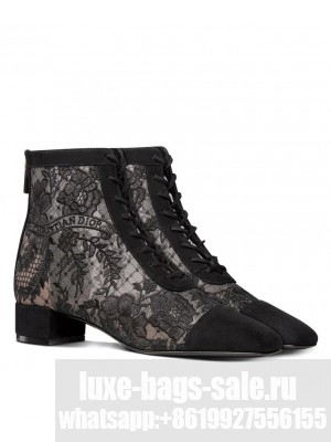 Christian Dior Women's Naughtily-D Ankle Boot Black