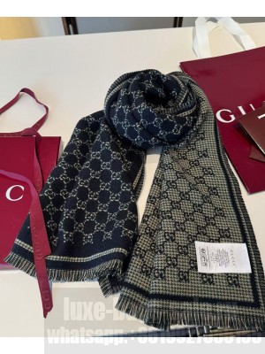 Gucci GG wool scarf