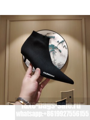 Balenciaga Knife Ankle Boots in Black
