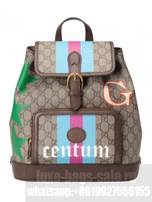 Gucci Backpack With Interlocking G 674147 Dark Coffee