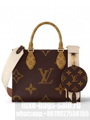 Louis Vuitton OnTheGo PM M46373 Brown