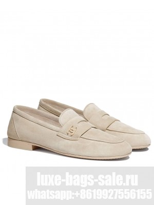 Chanel Women's Loafers Cream