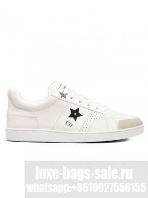 Christian Dior Women's Star Sneaker White