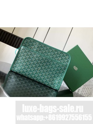 Goyard Jouvence GM Toiletry Bag Green