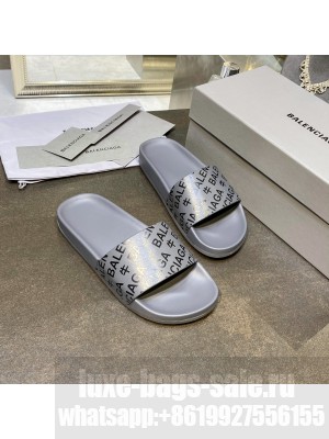 Balenciaga Unisex Pool Slide Sandal 2021 Collection 011