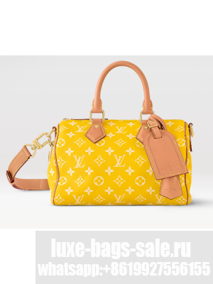 Louis Vuitton Speedy P9 Bandouliere 25 M13902 Jaune Mat