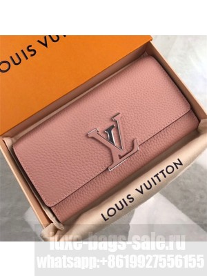 Louis Vuitton Capucines Wallet M61250 Pink