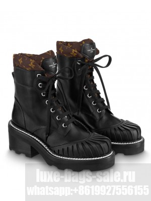 Louis Vuitton Women's BeaubourgAnkle Boot Black