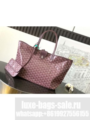 Goyard Saint Louis PM Bag Burgundy