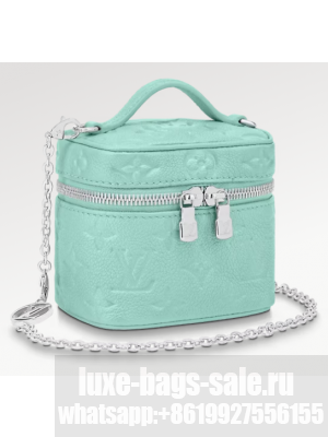 Louis Vuitton Micro Vanity M82193 Pearly Lagoon Turquoise