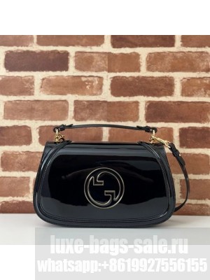 GUCCI BLONDIE MEDIUM TOP HANDLE BAG 815719 black