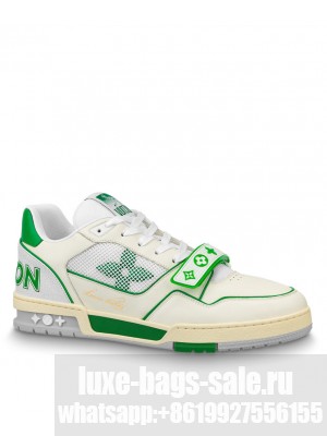 Louis Vuitton Men's LV Trainer Sneaker Green