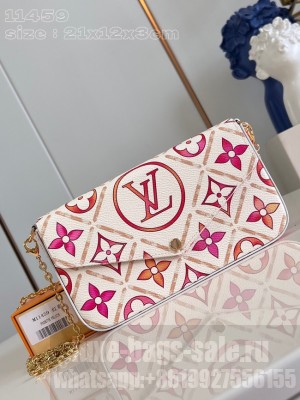 Louis Vuitton Felicie Pochette M11459 Coral