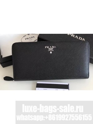 Prada Leather Zip Around Wallet 1ML506 13